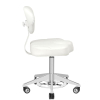 TABORET KOSMETYCZNY AZZURRO 156F BUMP-UP BIAŁY Activ